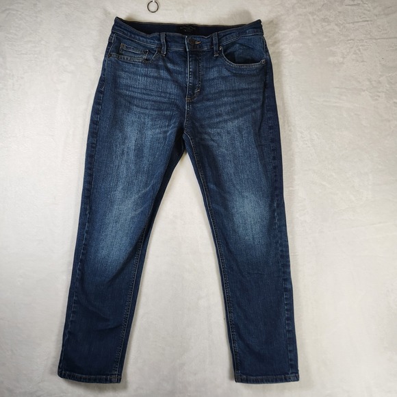 Banana Republic Denim - Banana Republic Petite Girlfriend‎ Jeans Dark Wash Denim Women's 29/8